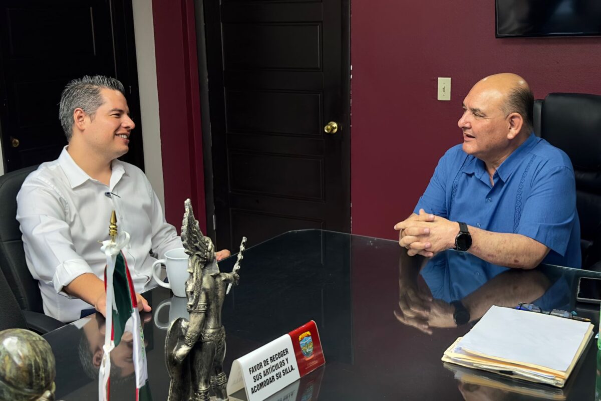 Da Alcalde bienvenida a nuevo administrador del Fideicomiso Puente Colorado