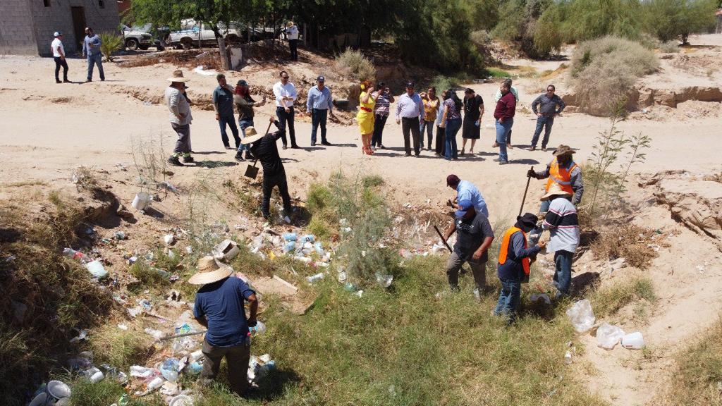 Llevan San Luis Limpio al Golfo de Santa Clara