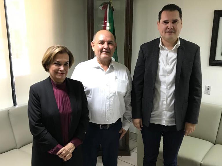 Se reúnen Secretario de Gobierno y de Seguridad   con alcalde de SLRC