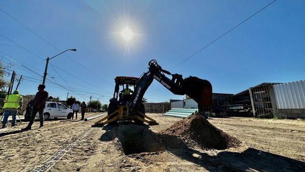 Arranca Oomapas ampliación de alcantarillado en colonias Mezquite y Reforma