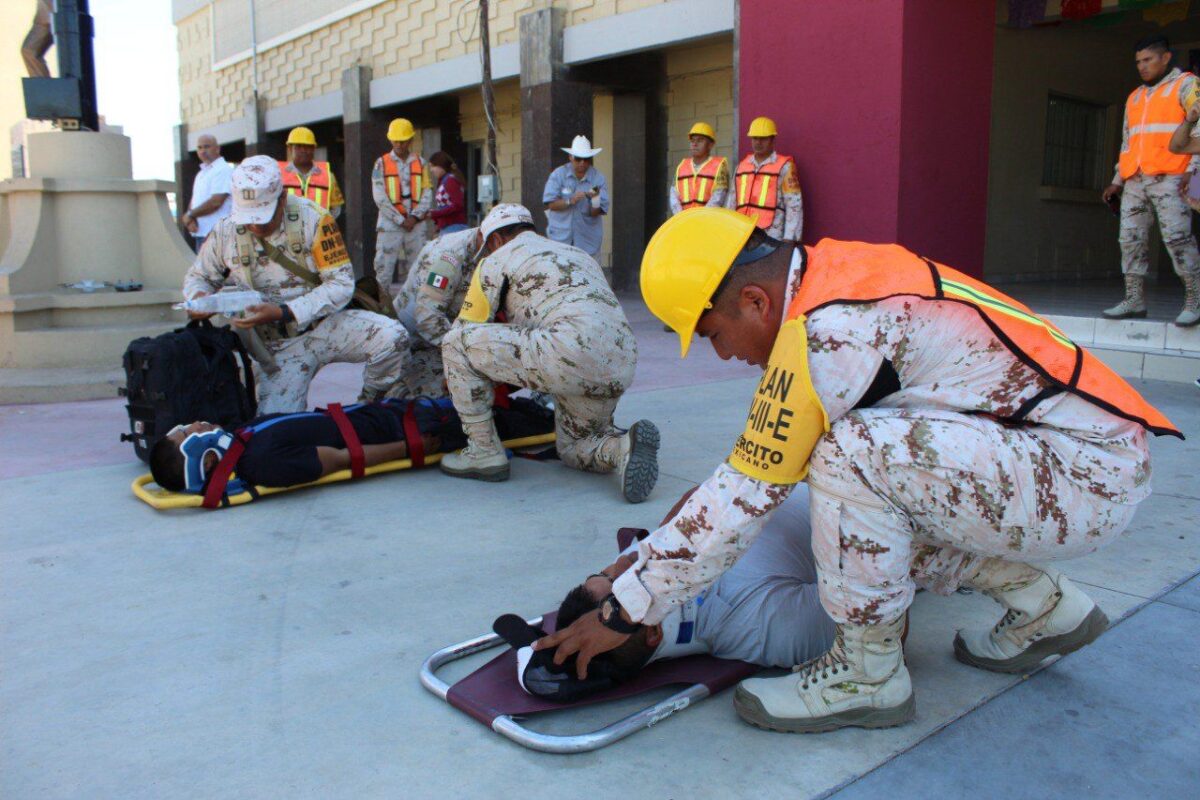 Participa Alcalde en 2do. Simulacro Nacional de Sismo