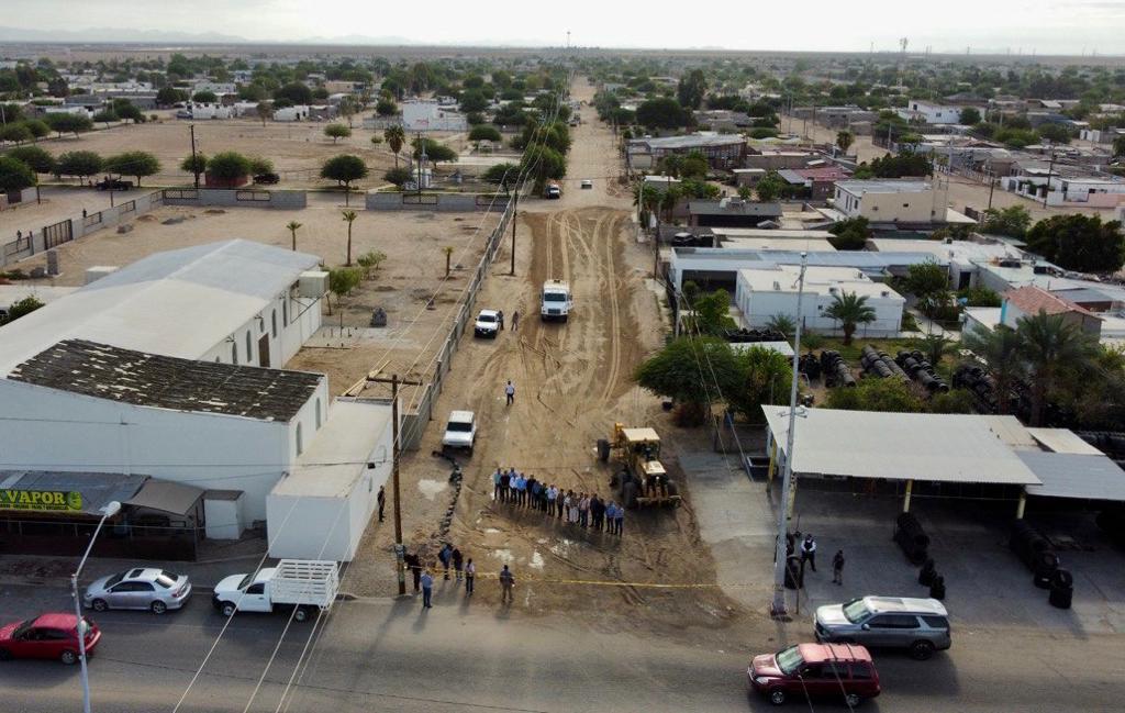 Arranca pavimentación en Av. Tamaulipas de la 42 a la 47