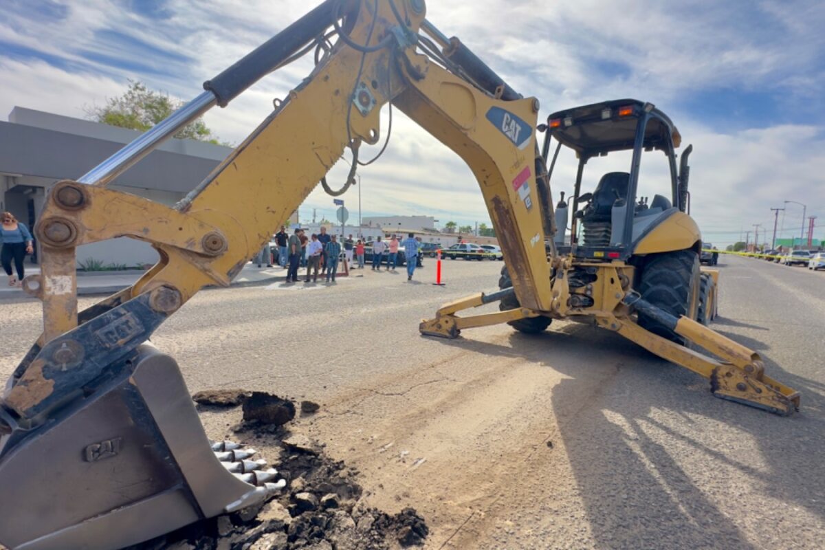 Comienza rehabilitación de calle 4ta. entre Kino y Revolución