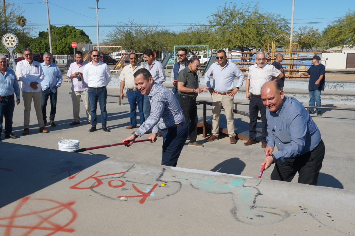 Se suma Club Rotario a campaña “San Luis Limpio”