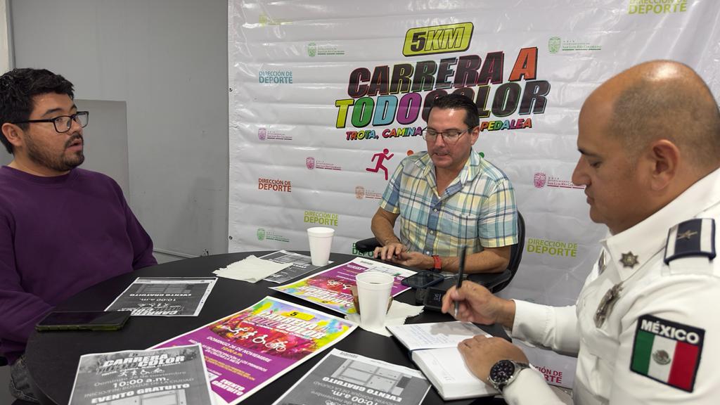 Ultiman detalles para la carrera “A Todo Color”