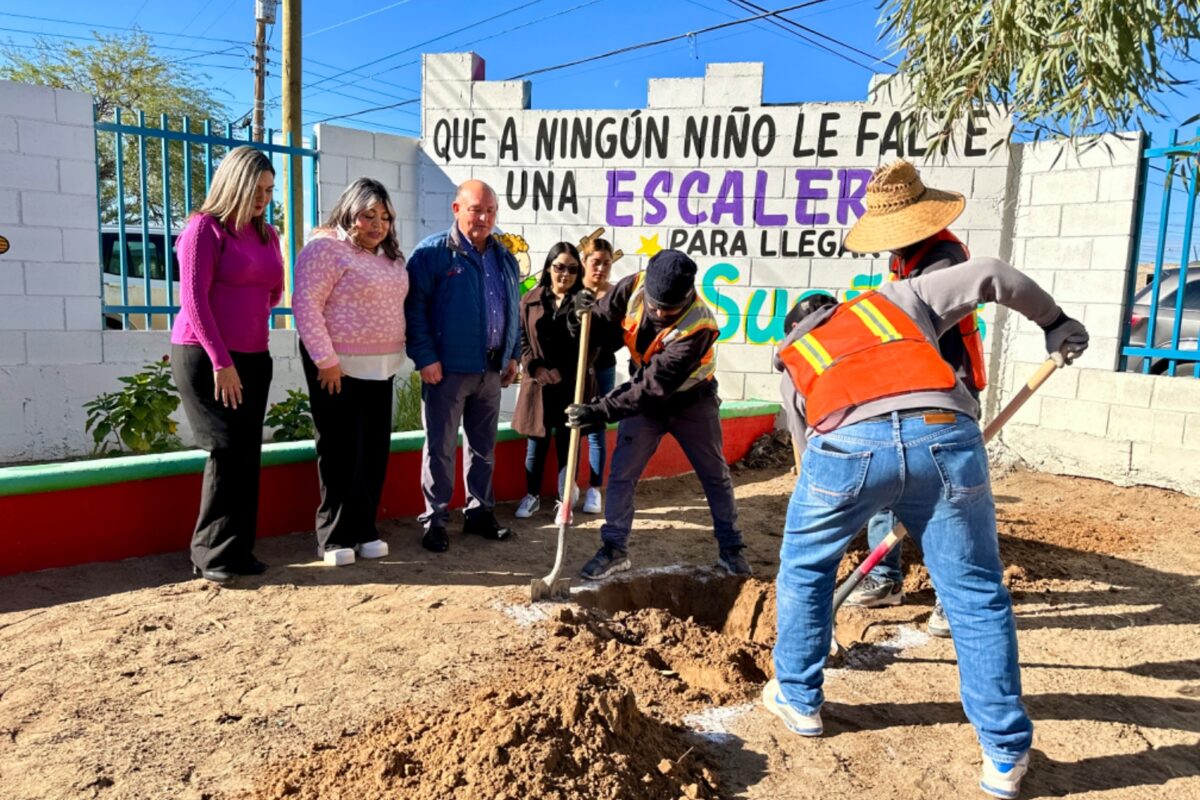 Tendrá “El paraíso del saber” nuevo piso firme y malla sombra