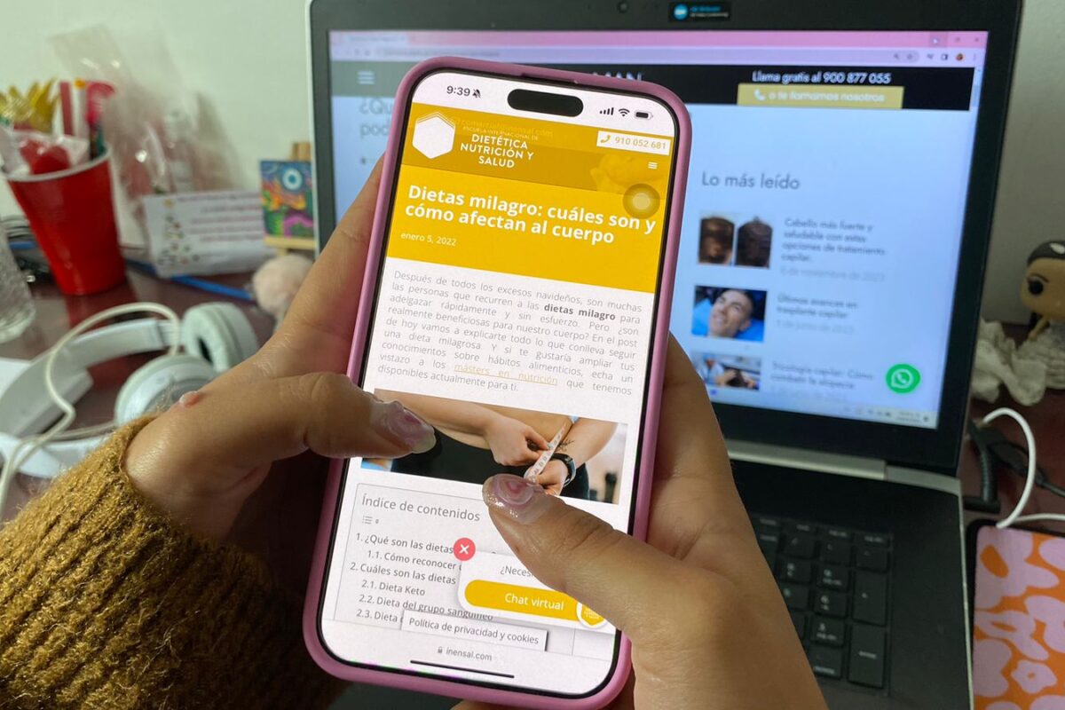 Llama Salud Pública a seguir dietas de un nutriólogo