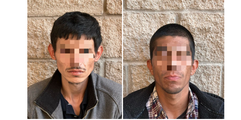 Municipales detienen a dos sujetos con vehículo robado