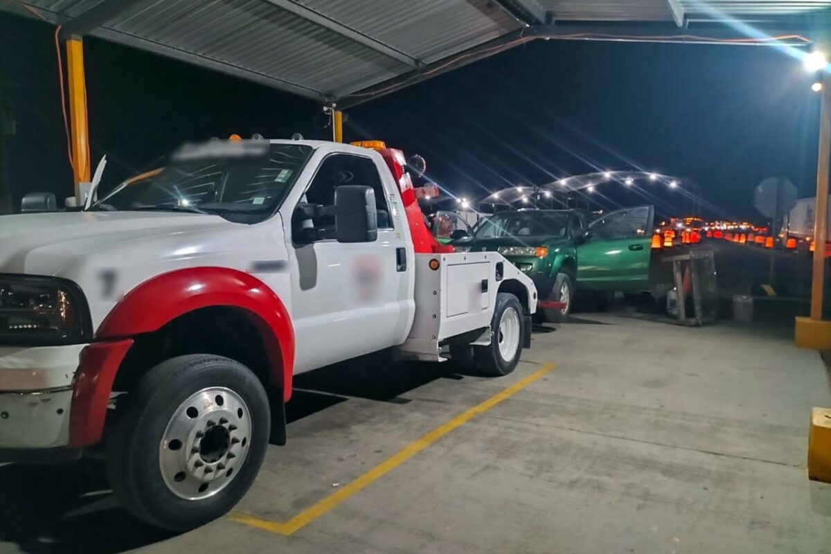 Aseguran armas y detienen a dos personas en el reten Cucapá 