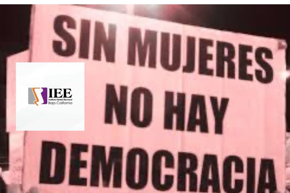 Mano misógina mueve al IEE de Baja California