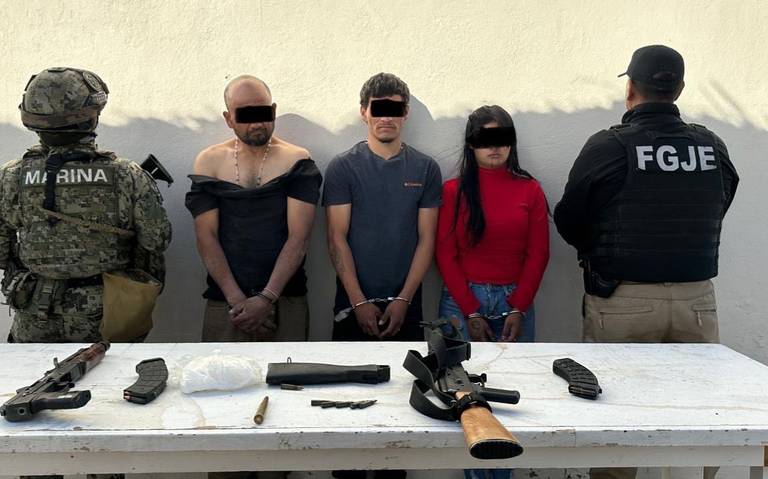 Detenidos con armas y vehículo robado en el Golfo de Santa Clara