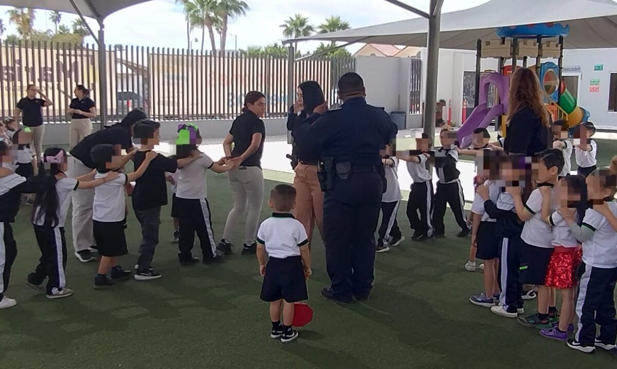 Llevan educación vial a plantel de preescolar sanluisino