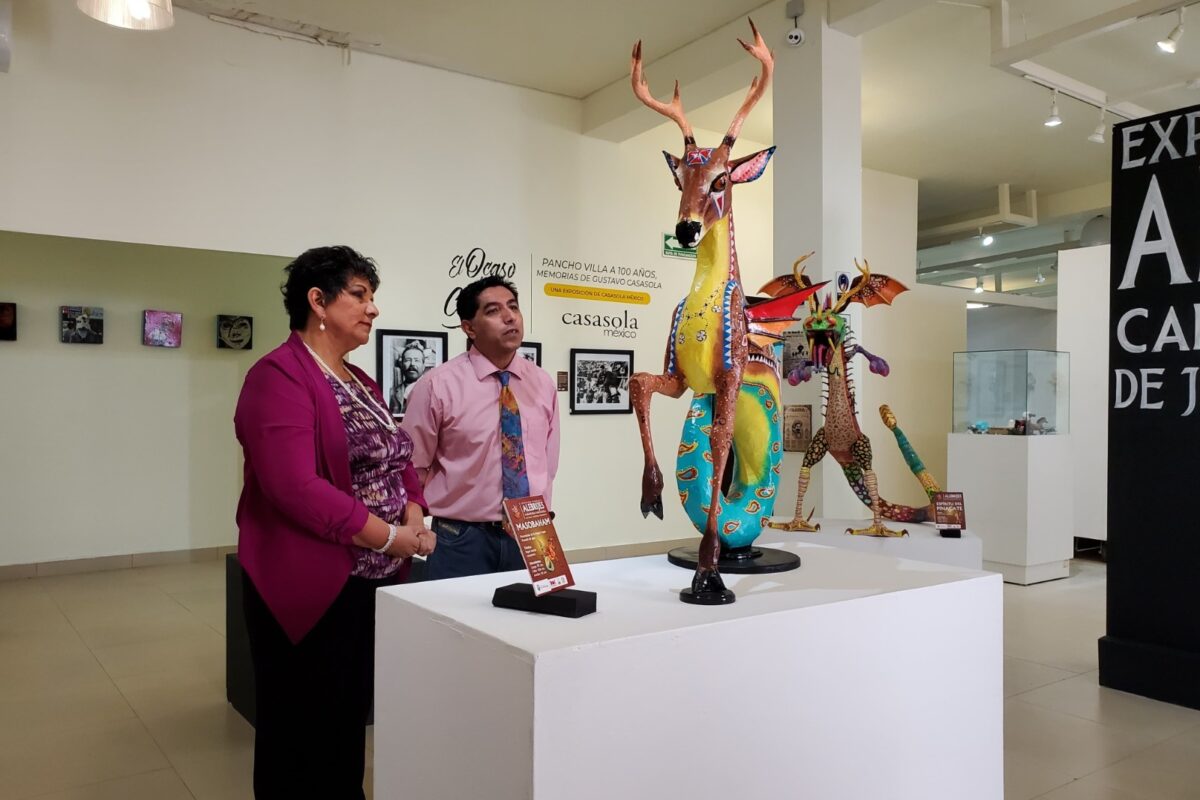 Inauguran exposición itinerante de alebrijes en Museo Regional