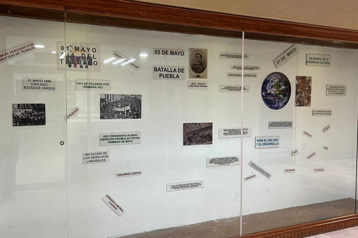 Destacan efemérides de mayo en Palacio Municipal