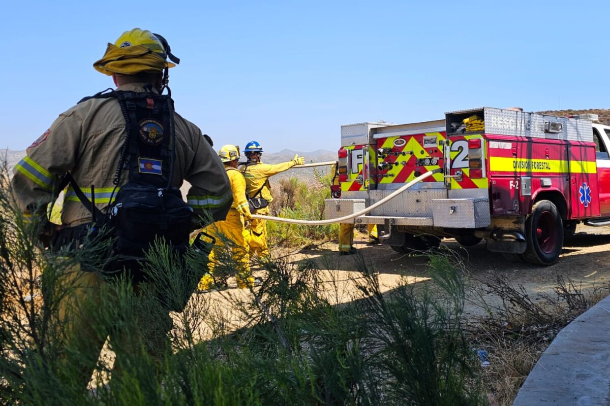Participa PC en curso binacional de incendios forestales