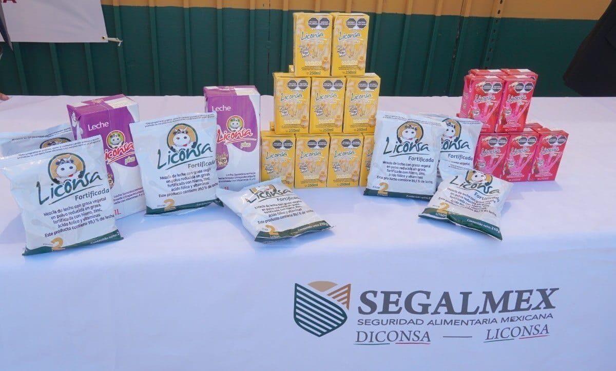 Habrá venta de Leche Liconsa este jueves