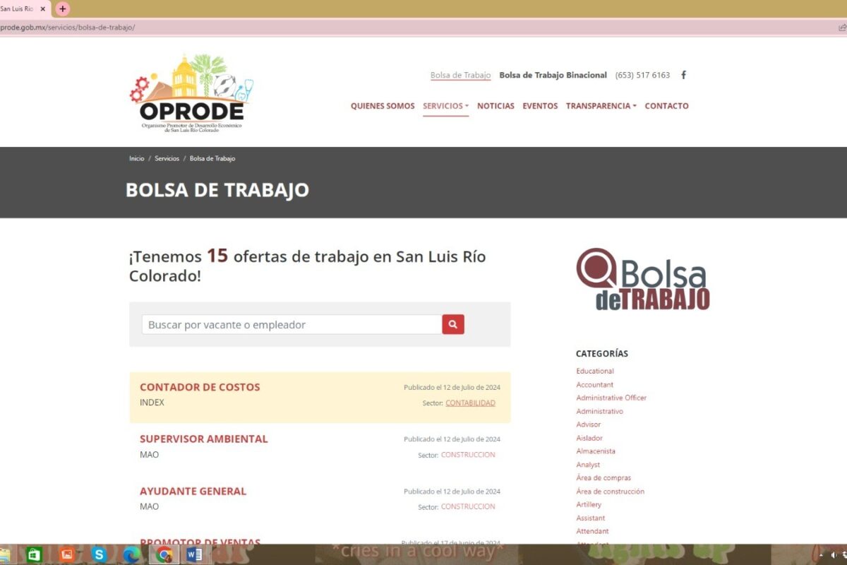 Invitan a empresas formar parte de la Bolsa de Trabajo Municipal