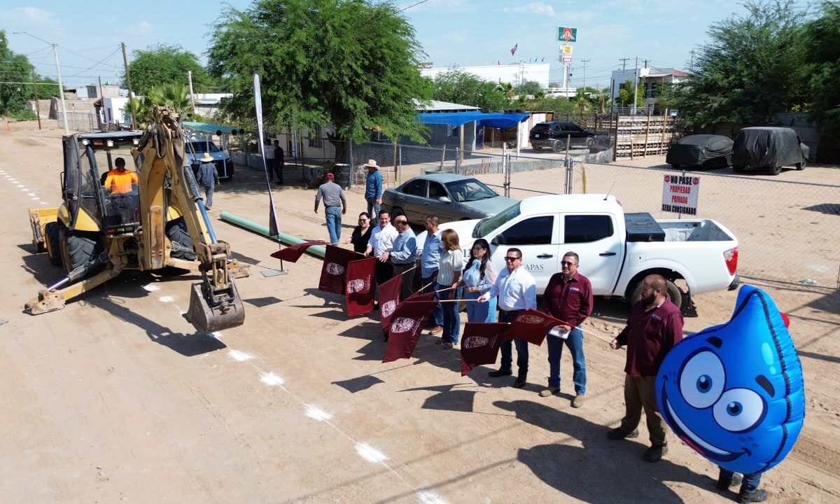 Más drenaje para la colonia Mezquite