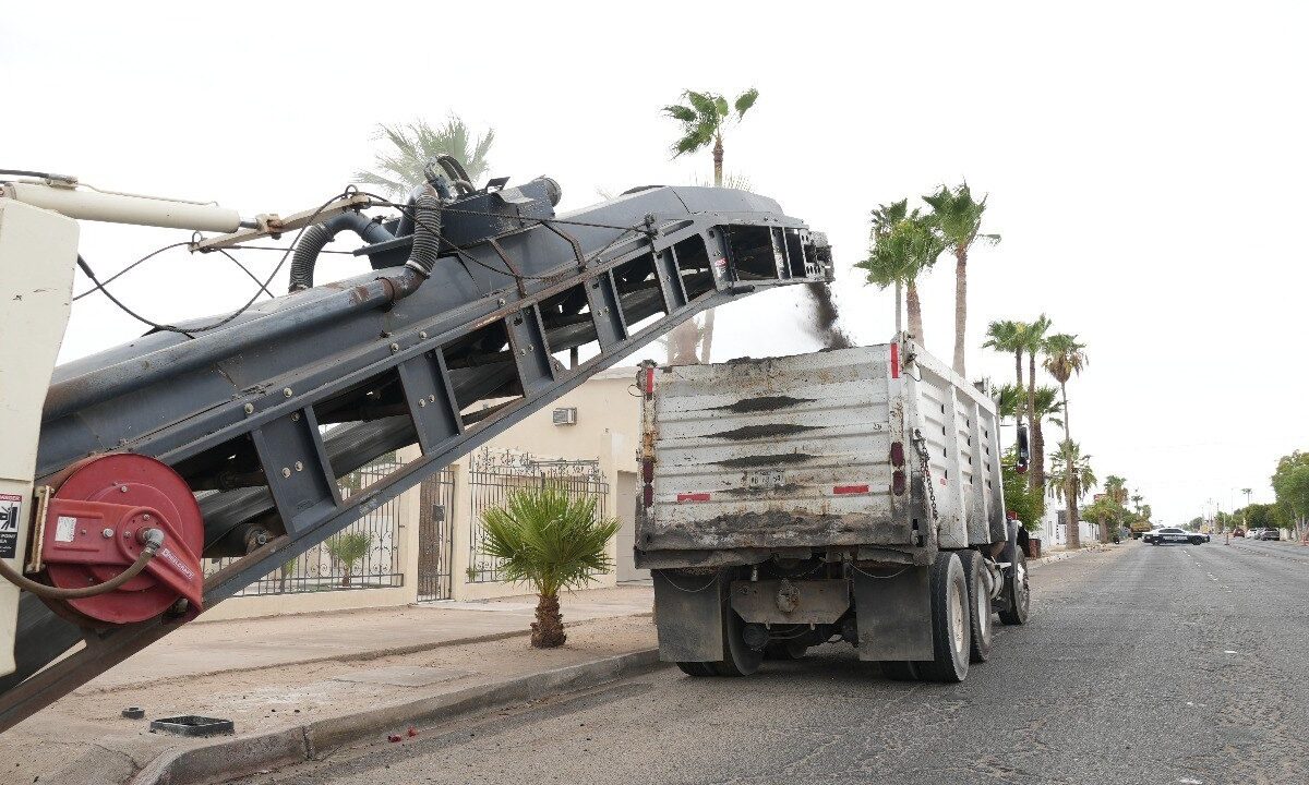 Continúa rehabilitación de la Av. Libertad