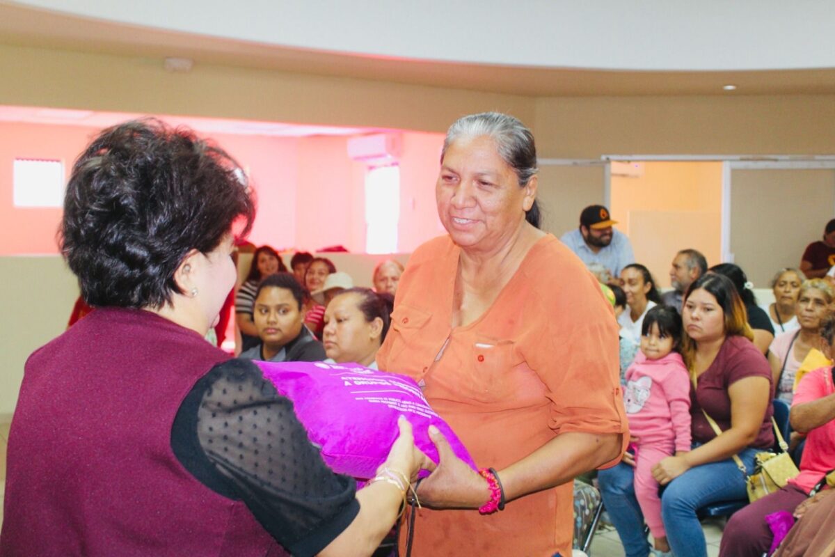 Entrega DIF más de 200 apoyos a familias de Luis B. Sánchez