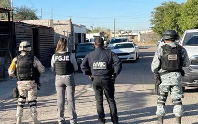 Cuatro generadores de violencia neutralizados en operativo conjunto SEMAR-AMIC en Caborca