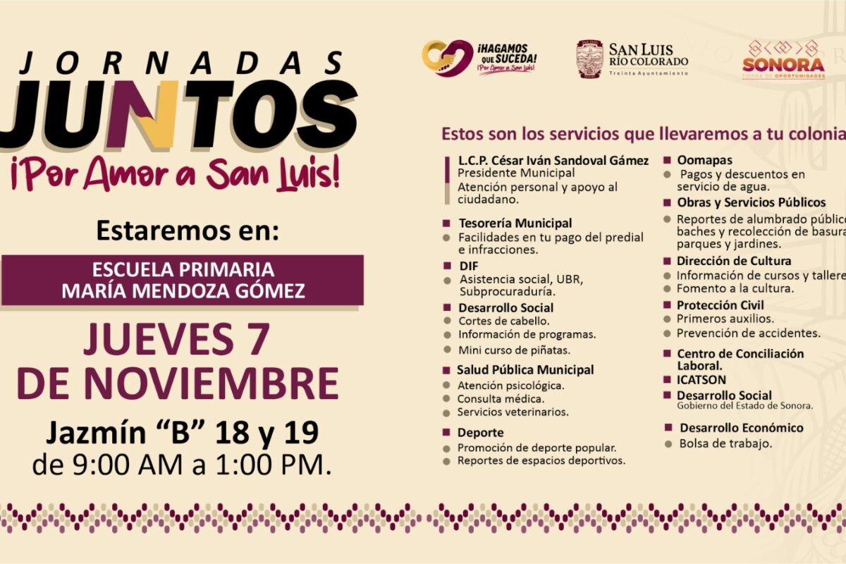 Aplicarán descuentos del 100% en recargos del Predial en jornadas “Juntos por amor a San Luis”