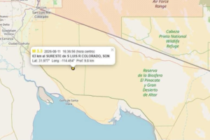 Sismo de 3.3 al sureste de San Luis Río Colorado; sin afectaciones