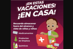 ¡OJO EN VACACIONES! Advierten por intoxicaciones infantiles